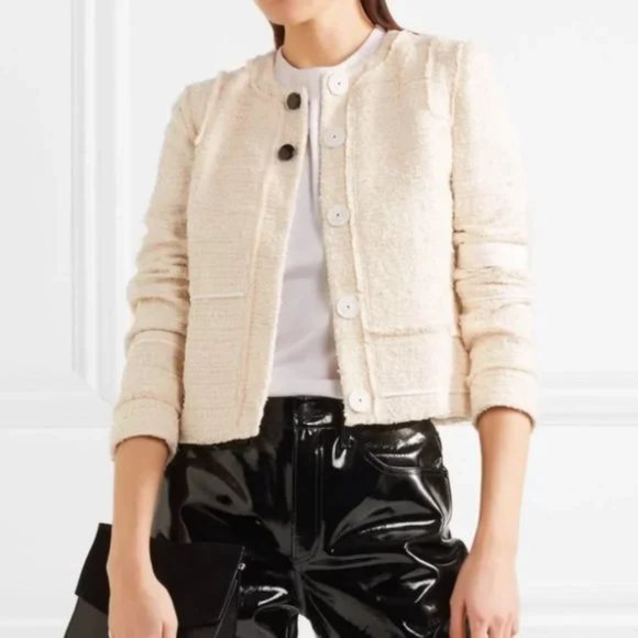 Proenza Schouler Jackets & Blazers - NWT Proenza Schouler Tweed Cropped Jacket